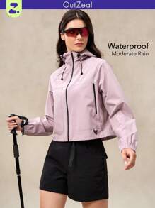 OutZeal Women's Waterproof Windproof 3L Functional Fabric Outdoor Jacket