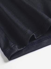 SHEIN Set de 3 calzoncillos tipo bóxer para hombre con bandas elásticas y eslóganes cómodos - Negro - Ver 4