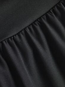 Women's Spring/Summer Casual Sports Running Faux 2-In-1 Printed Pattern Sports Shorts Sweater Shorts