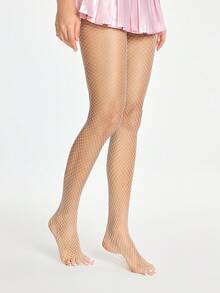 ROMWE Kawaii 3pcs White High Elasticity Women Pantyhose/Tights/Leggings - White - View 5