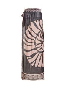 Swim Oasis Oasis 女士连体复古印花泳衣，带钢圈罩杯和腰带