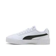 PUMA Carina 3.0 - Giày thể thao thời trang đa năng thường ngày - Puma White-Puma Black-Puma Gold - Xem 4