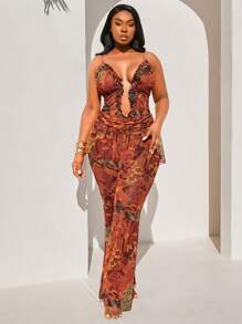 SHEIN SXY 女士日常两件套服装 - 彩色 - 查看 9