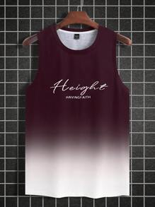 Manfinity Homme 男士印花汗衫，夏季时尚男士肌肉衫男士肌肉衫男士无袖上衣男士无袖衬衫男士无袖T恤