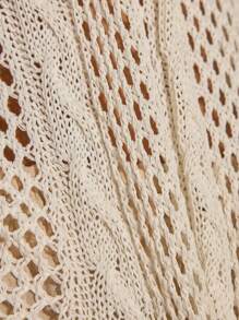 Bóhologie Boho Bohemela Womens Clothing Women Summer Clothes Women Summer Cover Up Crochet Dress Women Summer Clothing Summer Outfits  Suitable For Everyday, Out Of The Street, Holiday And Other Occasions To Wear - White - View 6