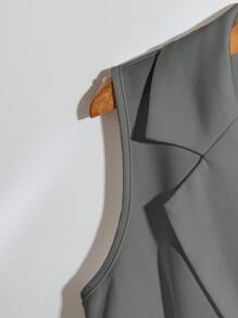 Franclia 2-teiliges Set hochwertiger ärmelloser Weste und Shorts