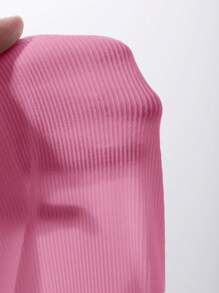 DAZY 女士纯色方领罗纹修身休闲背心