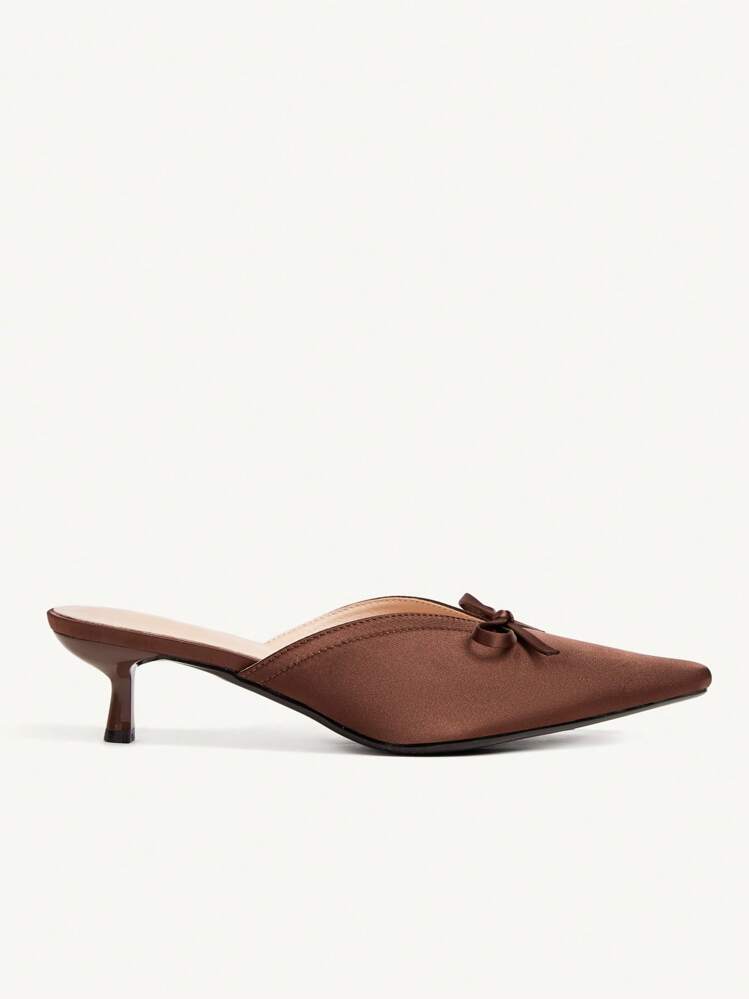 CUCCOO CHICEST صنادل نسائية جديد ذات كعب رفيع رفيع وباطن مفتوح لون أحمر - بني - مشاهدة 8