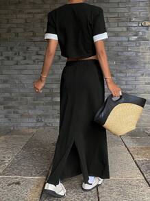 DAZY Women Two Pieces Outfits For Daily Wear