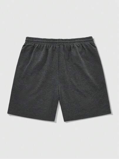 Goth Shorts de sport décontractés avec broderie en forme de croix pour hommes, été