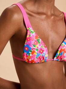 Travachic Bộ đồ bơi bikini họa tiết hoa mùa hè cho nữ, Đồ dùng cần thiết cho bãi biển, Đồ bơi cho nữ, Đồ bơi cho nữ - Nhiều màu - Xem 4