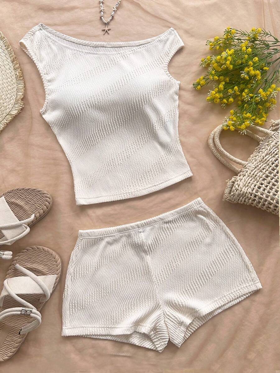 Soleia Conjunto de dos piezas para mujer para uso diario