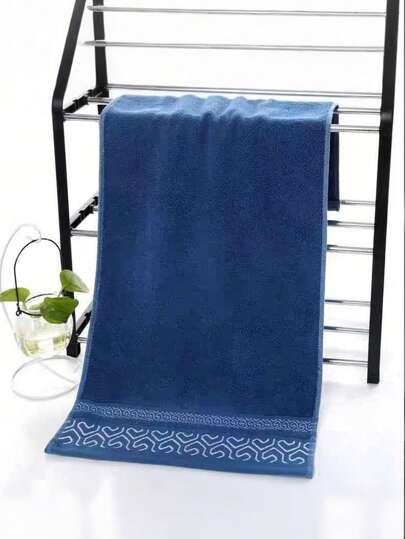 Wholesale 100% Cotton Towels, Thick And Absorbent For Home Use, Maze Patterned Facial Towels, Wedding Gifts, Solid Color Wholesale.