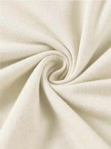 DrmWander Retro Crawfish Graphic Loose Round Neck Women Plus Size T-Shirt, Vintage Aesthetic Crawfish Summer Design, Casual Tee - Beige - View 7