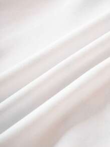 Astro Boy X SHEIN 男婴可爱卡通图案红白短袖连体衣