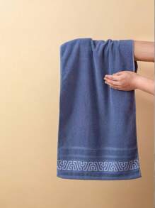 Wholesale 100% Cotton Towels, Thick And Absorbent For Home Use, Maze Patterned Facial Towels, Wedding Gifts, Solid Color Wholesale. - Multicolor - View 13