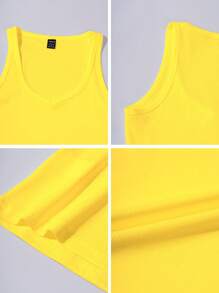 Chiquease Top canotta sportiva attillata e sexy in maglia
