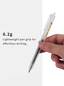 3pcs/Set Neutral Pen Set Back To School - Black - View 3