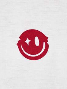 AXEPEAK 男士标语图案T恤和短裤夏季服装，街头风格