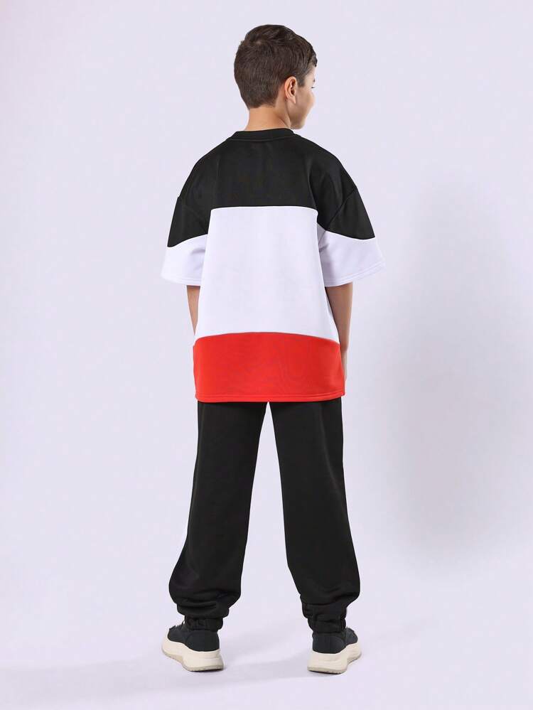 Studios Color Block T-Shirt Co-Ords