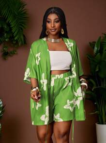 Slaydiva 2025 New Summer Outfits For Women, Exclusive Resort Casual Green Loose Woven - Multicolor - View 4