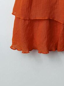 SHEIN LUNE 大码女式夏季波西米亚风金属装饰吊带背心，休闲优雅沙滩装