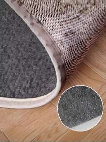 Cirelle 1个冰沙清凉圆形坐垫，透气耐热夏季清凉坐垫，居家客厅餐厅装饰舒适坐垫，夏季必备清凉坐垫，新年、圣诞节、拉玛餐桌装饰，夏季家居装饰，清爽春夏装饰，客厅用品，卧室用品，办公室/书房用品，民宿装饰，高档餐厅用品 - 櫸木 - 查看 5