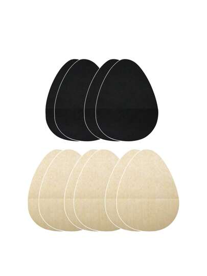 SHEIN 10 件水滴形一次性乳贴，简约实用，多功能