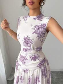 Modelyn Vestido tipo chaleco elegante para viajes de la mujer