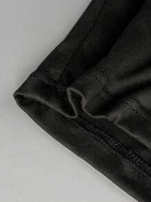 5pcs Set Men's High Elastic Comfy Boxer Briefs - Black - View 7