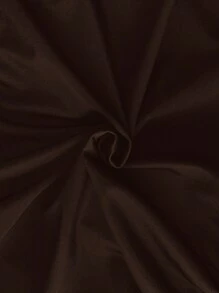 MaterniChic 孕妇度假纯色无袖褶皱时尚上衣 - 咖啡棕 - 查看 7