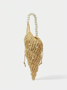 SHECARRY Women's Boho Style Fashion Shoulder Bag - Beige - View 9