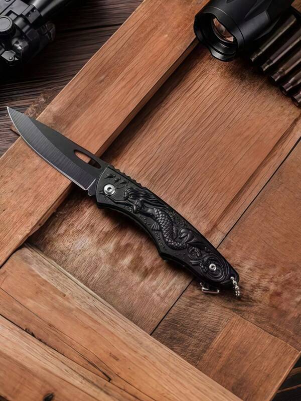 1/2PCS High-Hardness Portable Sharp Folding Knife Stainless Steel Multi-Functional Folding Knife Suitable For Kitchen Outdoor Adventure Self-Defense Camping Mountain Climbing Hiking Garden Home Essential