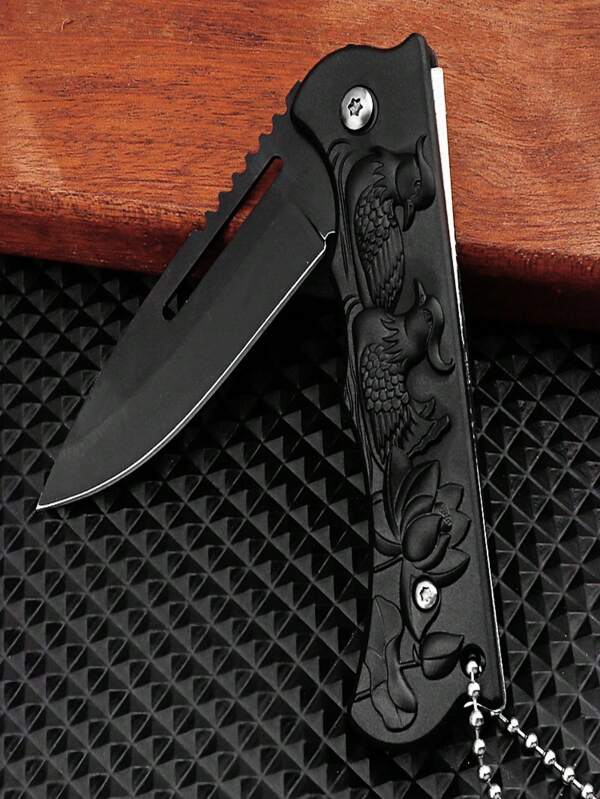 1/2PCS High-Hardness Portable Sharp Folding Knife Stainless Steel Multi-Functional Folding Knife Suitable For Kitchen Outdoor Adventure Self-Defense Camping Mountain Climbing Hiking Garden Home Essential