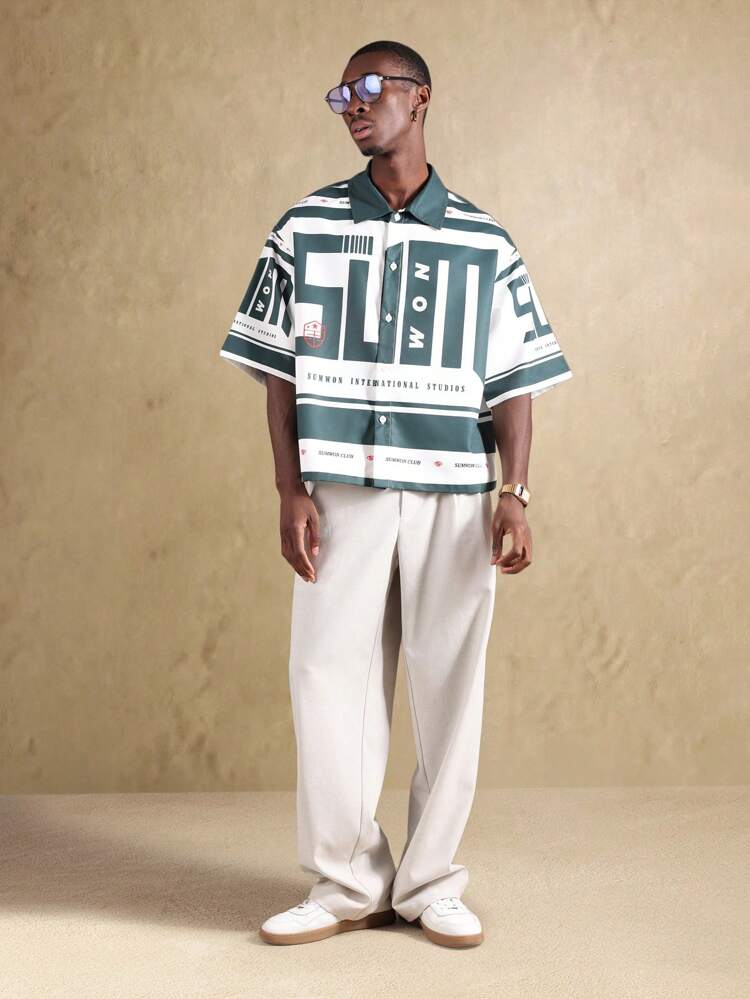 International Studios Modern Streetwear Button Down Shirt