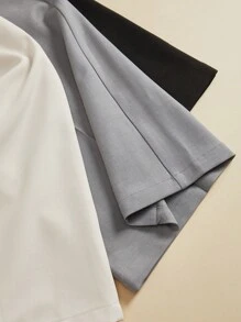 Anewsta 三条时尚、优雅、现代简约口袋阔腿西装裤套装，米色、灰色和黑色可选，适合度假/新年穿着。 - 彩色 - 查看 4