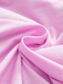 ROMWE Avant Y2K Rhinestone Wing Design Women's Sleeveless Cropped Tank Top, Summer - Pink - View 3