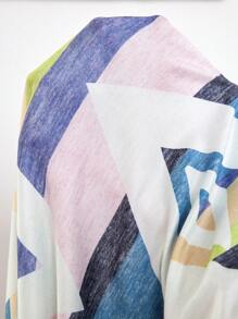 Große Größen Nachthemd mit Blume Muster - Verschiedenfarbig - Übersicht 7