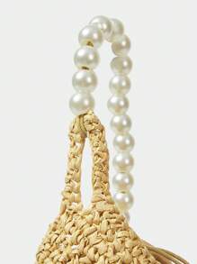 SHECARRY Women's Boho Style Fashion Shoulder Bag - Beige - View 8