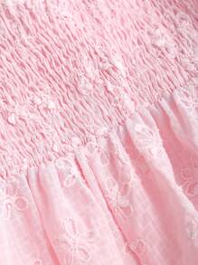 Sweetra Blusa da donna casual ed elegante, dal design retrò francese, con maniche a palloncino, slim, traforata, sexy, romantica e carina