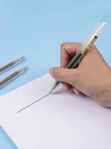 3pcs/Set Neutral Pen Set Back To School - Black - View 4