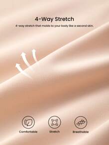 LUVLETTE 梦幻曲线支撑+粉色无线聚拢T恤基本款自由文胸舒适必备单品 - 粉色 - 查看 4