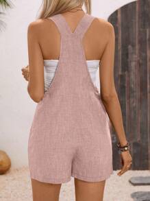 Breezaya 打结开腿简约时尚休闲日常连体裤