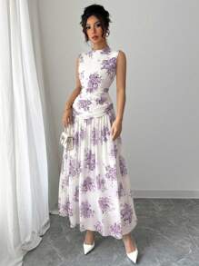 Modelyn Vestido tipo chaleco elegante para viajes de la mujer