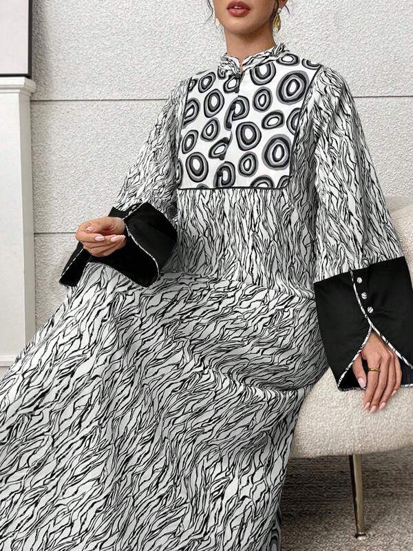 Al Najma Women's Arabic Style Summer Dress, Fashionable, Modest