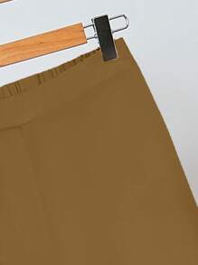 SHEIN Clasi 2 件套女士休闲波点图案宽松圆领背心和阔腿裤，夏季套装 - 彩色 - 查看 3