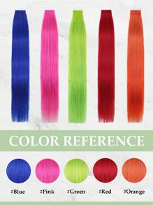 10 件装 100% 真人发片接发 绿色 25 克 18 英寸 丝滑无缝隐形 适合稀疏发质 女士 优质浓密发梢 健康耐用接发 隐形接发片 适合沙龙 - SGreen - 查看 7