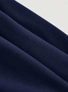 SHEIN MOD Mono de pana sencillo con hombros descubiertos y fruncidos para mujer de talla grande, mono de mujer, disfraz de princesa mujer, para Año Nuevo, San Valentín