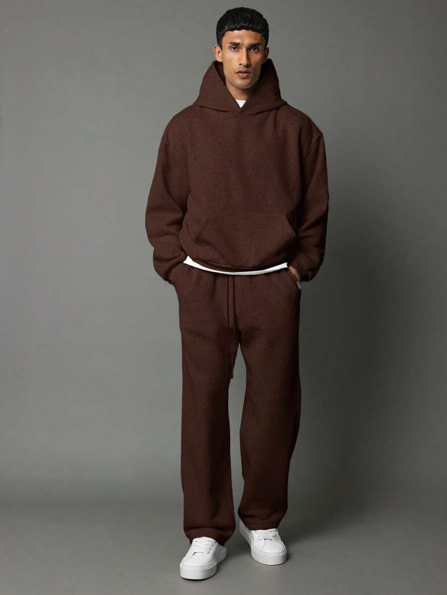 SUMWON Cozy Oversized Hoodie And Jogger Co Ord Set