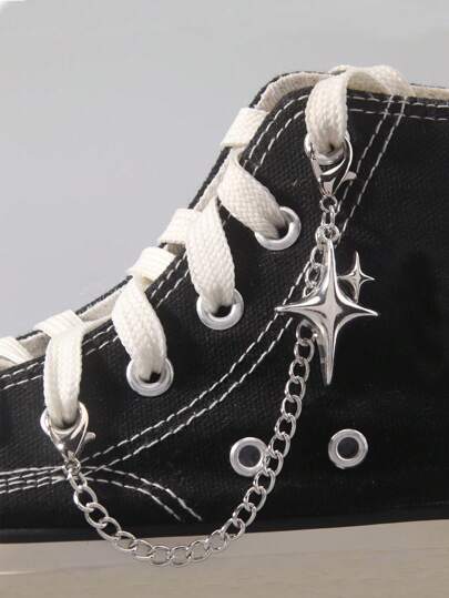 Grunge Punk 1 pièce Décoration style punk étoile pour bottes, DIY maison, cadeau de fête de vacances